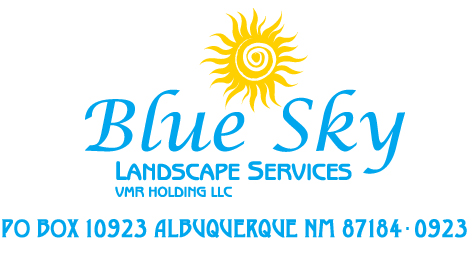 Company logo for Blue Sky Landscape Services
